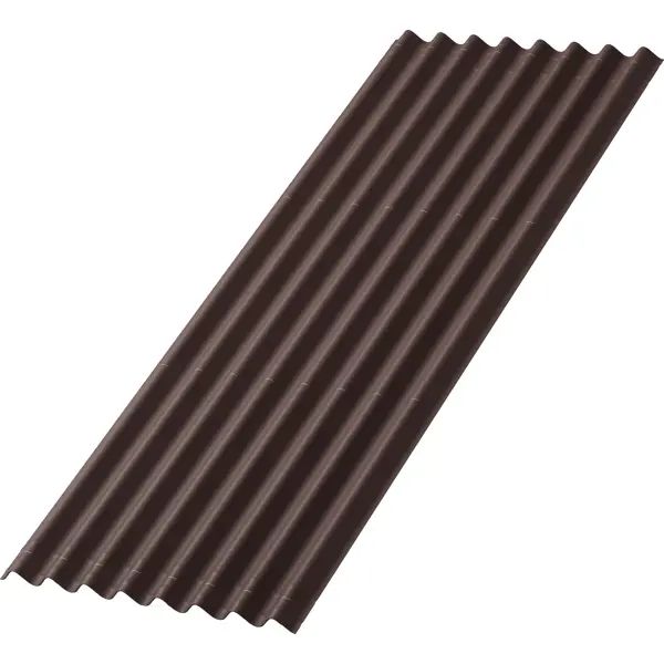 Лист ONDULINE Смарт DIY 760x1950 мм коричневый - изображение 2