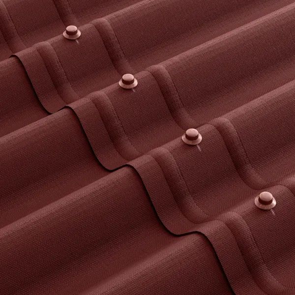 Лист ONDULINE Смарт DIY 760x1950 мм красный