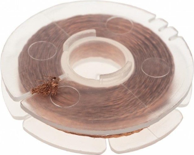 Оплетка для удаления припоя REXANT ПР3004 медная, 3.0 ммx1.5 м 09-3004