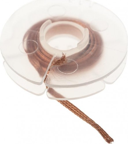 Оплетка для удаления припоя REXANT ПР3002 медная, 1.5 ммx1.5 м 09-3002