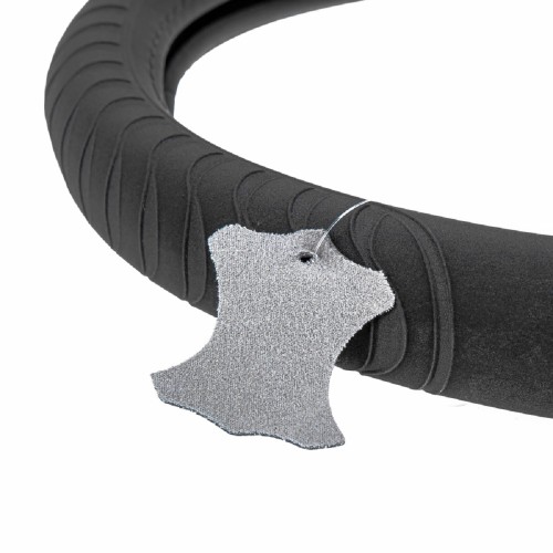 Оплетка на руль ARNEZI A0501043 (M 38см, иск. кожа PU, софт тач) черная - изображение 2