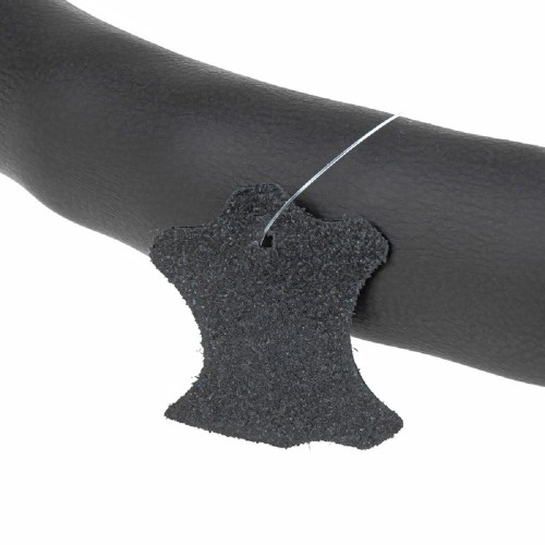 Оплетка на руль ARNEZI A0501044 (L 40см, нат. кожа) черная, формованная - изображение 2