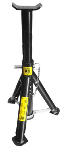 Опора страховочная BERGER BG1238 металлическая складная 3 т., 265-415 мм - изображение 2