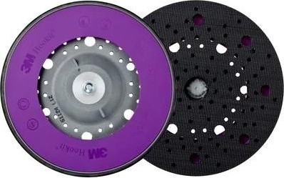 Оправка 3M Hookit™ Blue 5/16 Rupes, 150 мм, 51122, жесткая 7100010600 - изображение 4