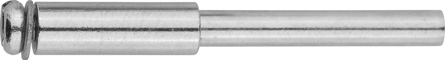 Оправка ЗУБР для отрезных и шлифовальных кругов, d 3,2х 2,2мм, l 38м 35940