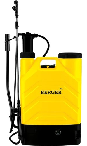 Опрыскиватель аккумуляторный BERGER BG1993 садовый 2в1 16л (3 насадки в комплекте)