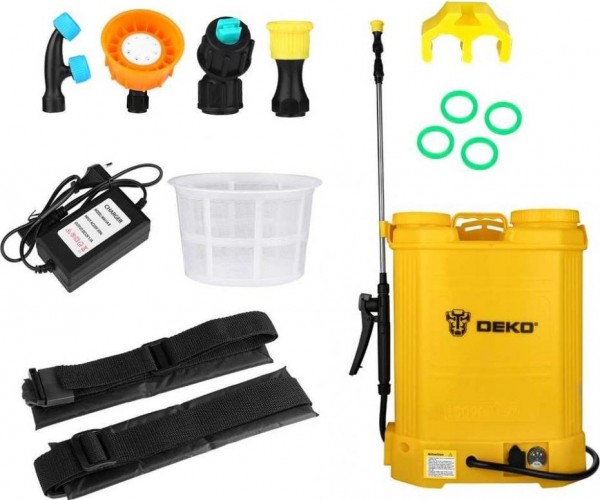 Опрыскиватель аккумуляторный DEKO DKSP10 16 л 065-0942 - изображение 4