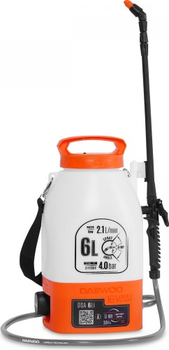 Опрыскиватель аккумуляторный DAEWOO DSA 6 Li - изображение 2