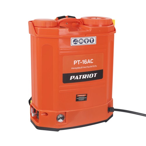 Опрыскиватель аккумуляторный PATRIOT PT 16 AC ранцевый 755302510 - изображение 4