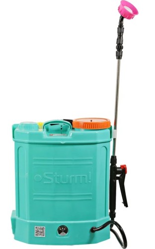 Опрыскиватель аккумуляторный Sturm GS8212B садовый ранцевый 12л