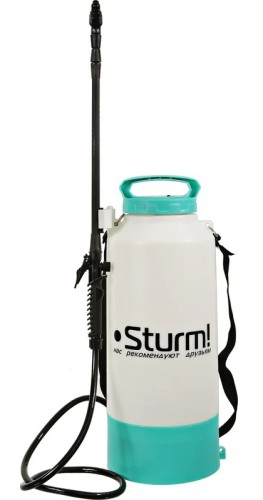Опрыскиватель аккумуляторный Sturm GS8210B садовый ранцевый 10л