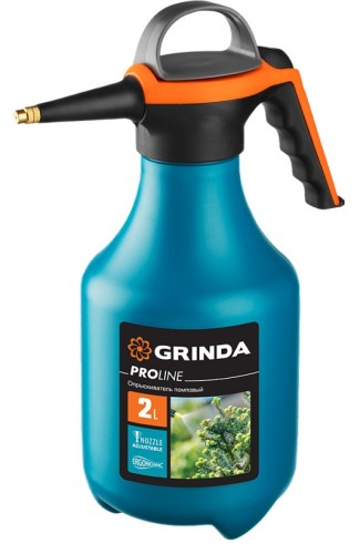 Опрыскиватель GRINDA PRO Line PP-2 2 л, помповый, колба из полиэтилена 425052