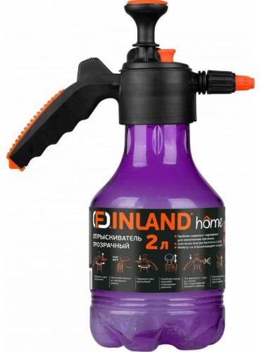 Опрыскиватель ручной FINLAND 2028 с прозрачным баком 2л