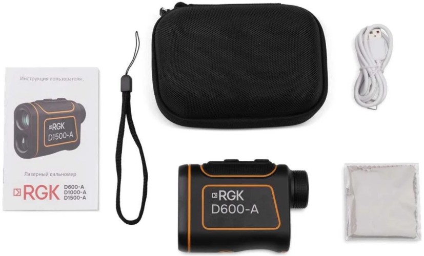 Оптический дальномер RGK D600-A С ПОВЕРКОЙ 720091 - изображение 4