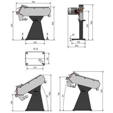 Станок ленточно-шлифовальный OPTIMUM OPTIgrind BSM 150 - изображение 10