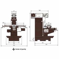 Станок универсально-фрезерный OPTIMUM OPTImill МТ100 - изображение 6
