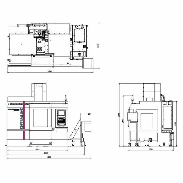 Станок фрезерный OPTIMUM OPTImill F 310HSC с ЧПУ - изображение 10