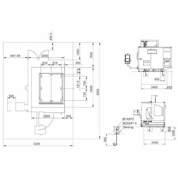 Станок фрезерный OPTIMUM OPTImill FU 5-600 HSC 15 с ЧПУ - изображение 11