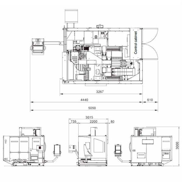 Станок фрезерный OPTIMUM OPTImill FU 5-600 HSC 15 с ЧПУ - изображение 12