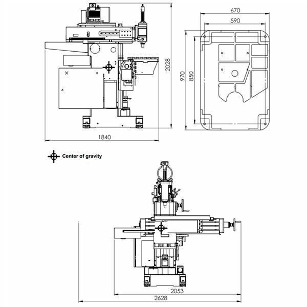 Станок универсально-фрезерный OPTIMUM OPTImill MZ 4S - изображение 4