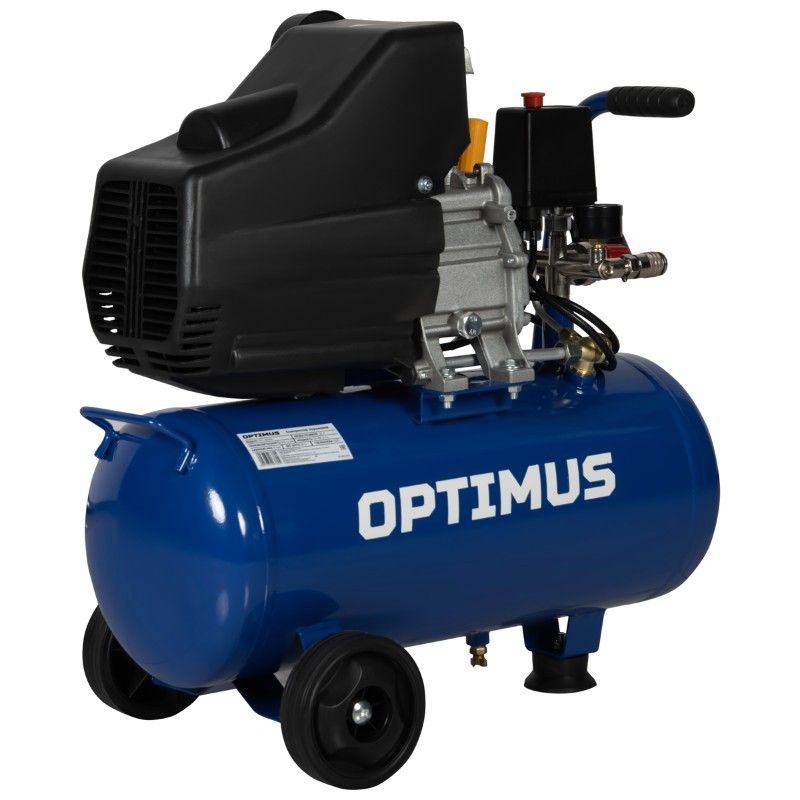 Компрессор поршневой OPTIMUS HD OPT-305030 300 л/мин 2.2 кВт 220 В ресивер 50 л - изображение 3