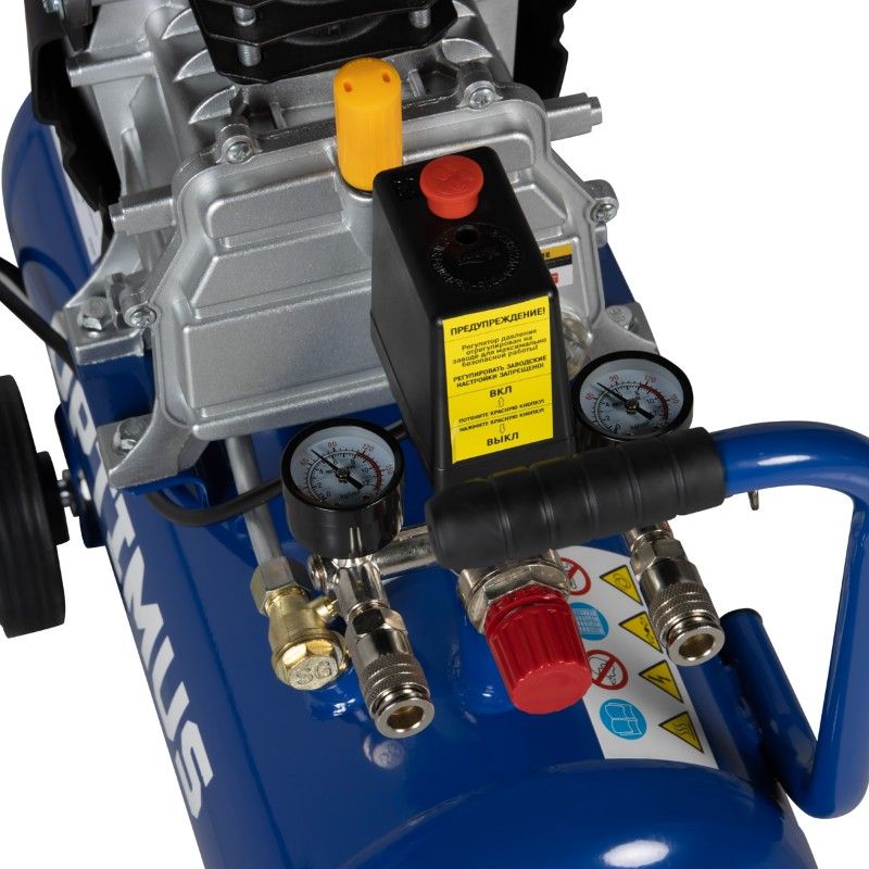 Компрессор поршневой OPTIMUS HD OPT-305030 300 л/мин 2.2 кВт 220 В ресивер 50 л - изображение 6