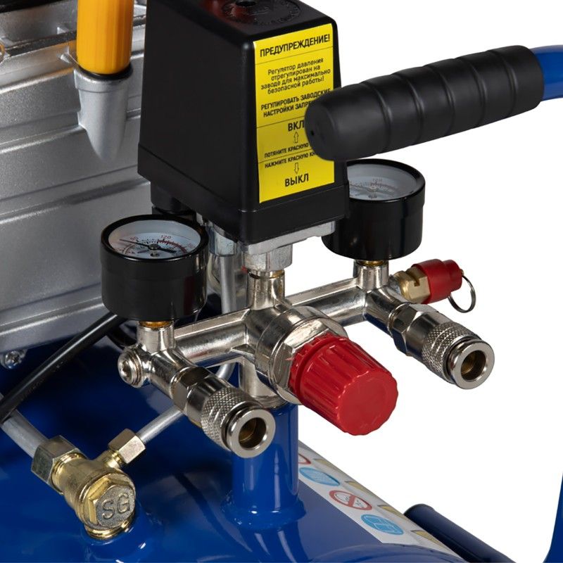 Компрессор поршневой OPTIMUS HD OPT-305030 300 л/мин 2.2 кВт 220 В ресивер 50 л - изображение 7