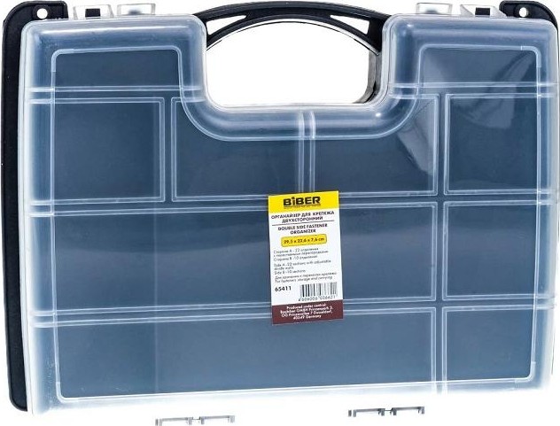 Органайзер Biber 65411 для крепежа двухсторонний (295х226х76мм) тов-101381 - изображение 4