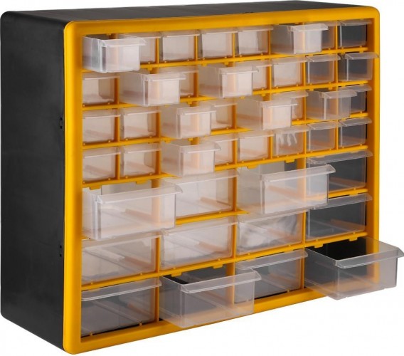 Органайзер DEKO DKTB12 система хранения 44 выдвижных ящика (50х16х39см) 065-0817 - изображение 3