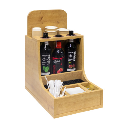 Органайзер для кофейни с каплесборником КМ-орг-16-01