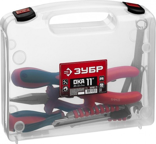 Органайзер ЗУБР ОКА-11 пластиковый, 38102-11 - изображение 5