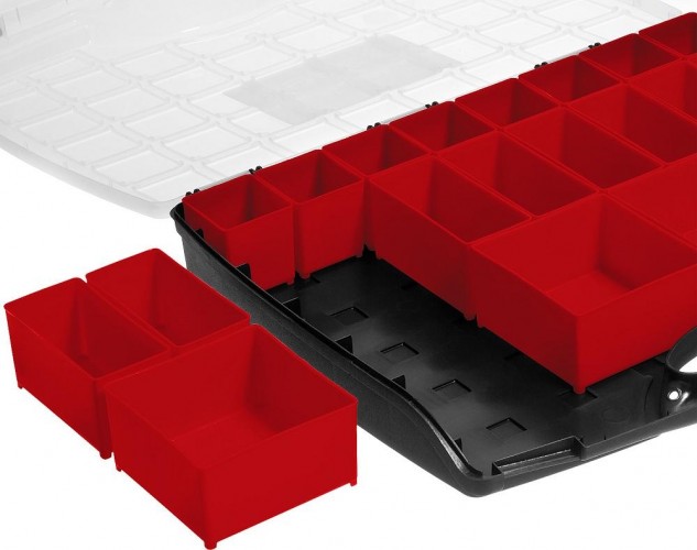 Органайзер ЗУБР ВОЛГА-20 со съемными лотками, 38034-20 - изображение 4