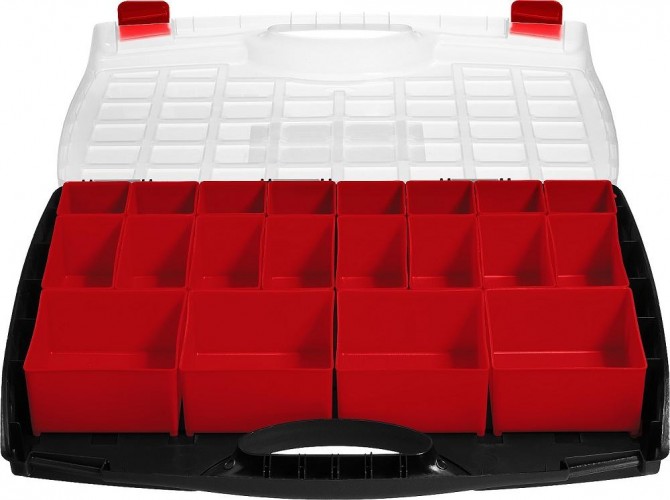 Органайзер ЗУБР ВОЛГА-20 со съемными лотками, 38034-20 - изображение 3