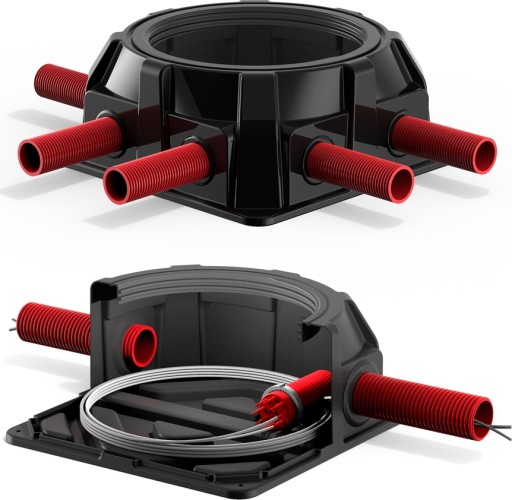 Основание колодца POLIMER GROUP КОД-2 RUWEL черный АК23010101 - изображение 4