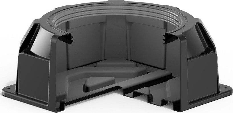 Основание колодца POLIMER GROUP КОД-2 RUWEL черный АК23010101 - изображение 3