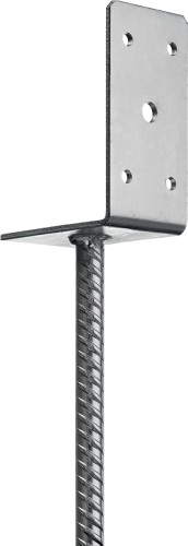 Основание столба ЗУБР L-образное 91х120х60мм 310296-090