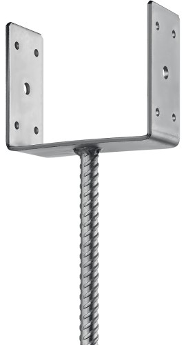 Основание столба ЗУБР U-образное 141х120х60мм 310286-140