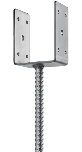 Основание столба ЗУБР U-образное 91х120х60мм 310286-090