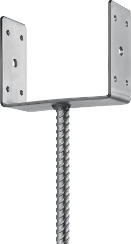 Основание столба ЗУБР U-образное 151х120х60мм 310286-150