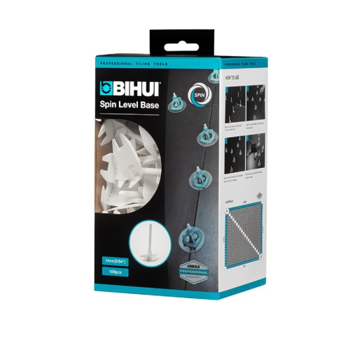 Основы BIHUI SL1100 для системы выравнивания плитки SPIN 1мм, 100 шт. - изображение 4