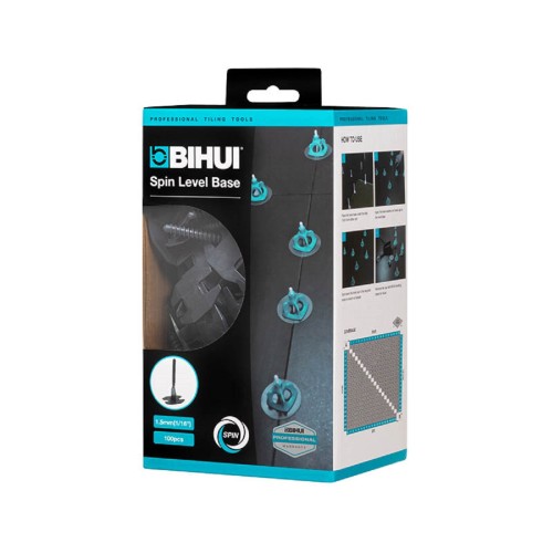 Основы BIHUI SL2100 для системы выравнивания плитки SPIN 1,5мм,100 шт. - изображение 4