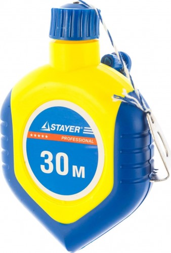 Отбивка STAYER MASTER нить разметочная в двухкомпонентном корпусе, 30 м 2-06381
