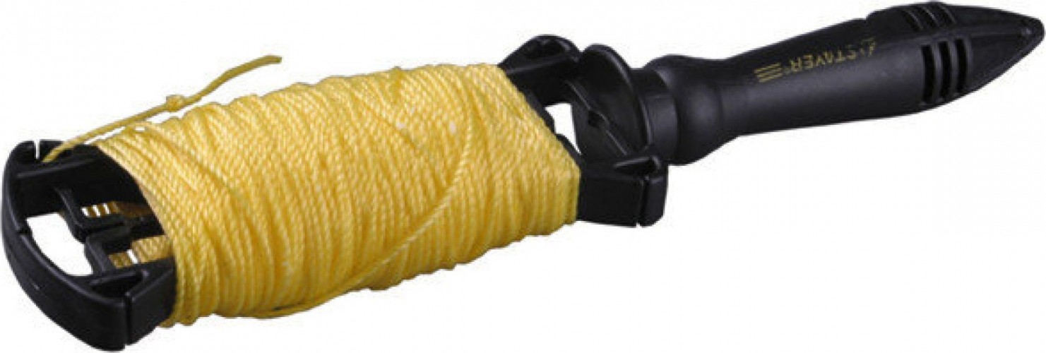 Отбивка STAYER MASTER шнур для строительных работ, на катушке, 100м 2-06411-100 - изображение 2