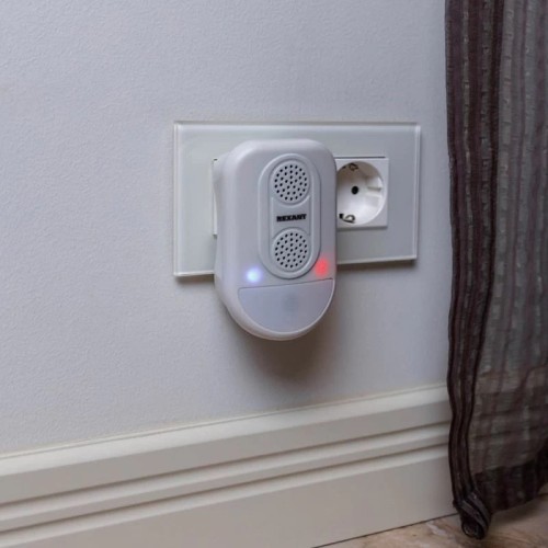 Отпугиватель вредителей REXANT 71-0038 ультразвуковой S 90м², с LED-индикатором - изображение 5