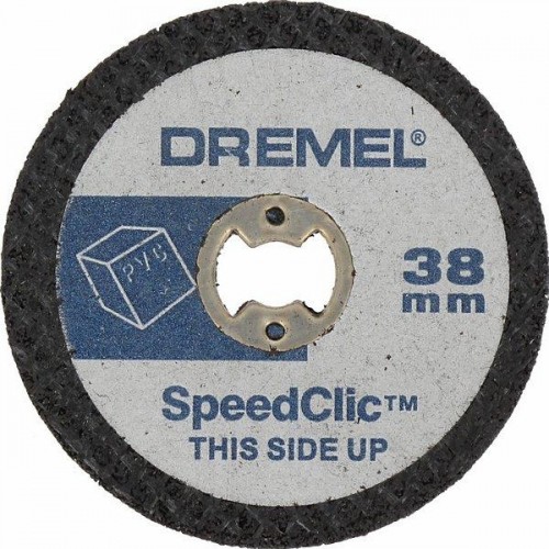 Отрезной круг армированный для пластика DREMEL SC476 38 мм, 5 шт. 2615S476JB