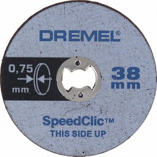 Отрезной круг армированный по металлу DREMEL SC409 38 мм, 5 шт. 2615S409JB