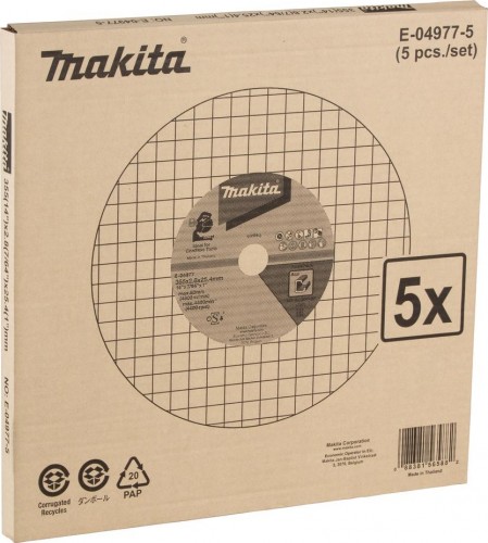 Отрезной круг по алюминию AC30P MAKITA 355х2,8х25,4 мм. E-04977-5 E-04977-5 - изображение 2