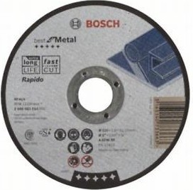 Отрезной круг по металлу BOSCH 125х1,0х22.2 мм A46V-BF Best for Metal 2608603514