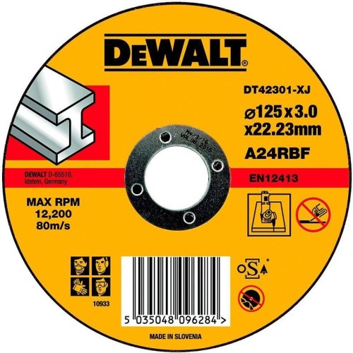 Отрезной круг по металлу DeWALT 125х3.0x22.2 мм DT42301-XJ