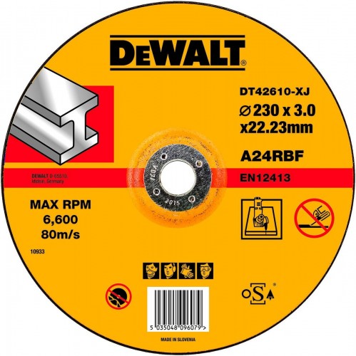 Отрезной круг по металлу DeWALT 230х3x22.2 мм тип 27  DT42610-XJ DT42610-XJ